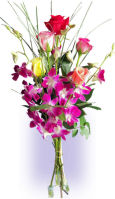 USA Barely Bouquets USA,,:Barely Bouquet Roses & Orchids